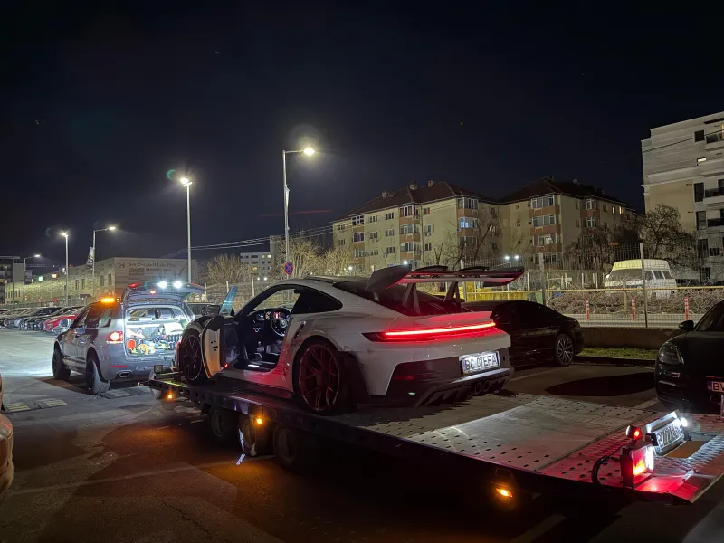 Tractari auto Buzau - interventie platforma